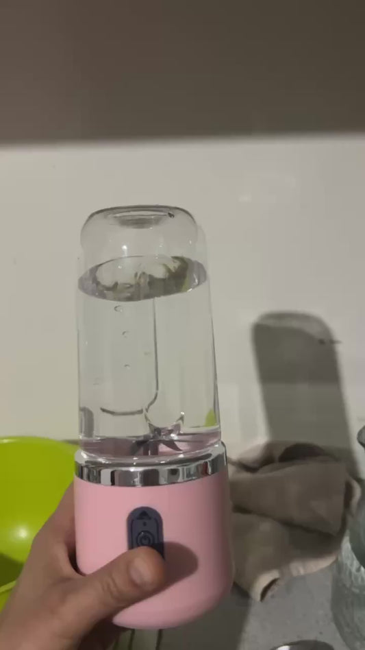 Portable Juicer, Available with 2 Or 1 Cup, USB Rechargeable Battery Juicer, Mini Blender